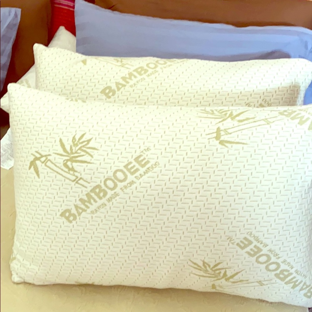 Queen size Bamboo firm pillows